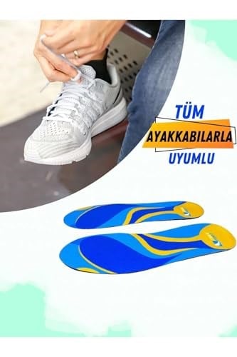 Magicfoot GelStep Günlük Yürüyüş Tabanlığı- Ortopedik - Koşu, Spor, Yürüyüş - Aktif Yaşam Tabanlık (40-45)