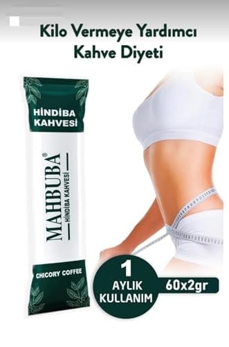 Mahbuba Hindiba Kahvesi Kilo Vermeye Yardımcı Diyet Kahvesi Zayıflama Detox Kahve 60x2gr 1 Aylık Kullanım