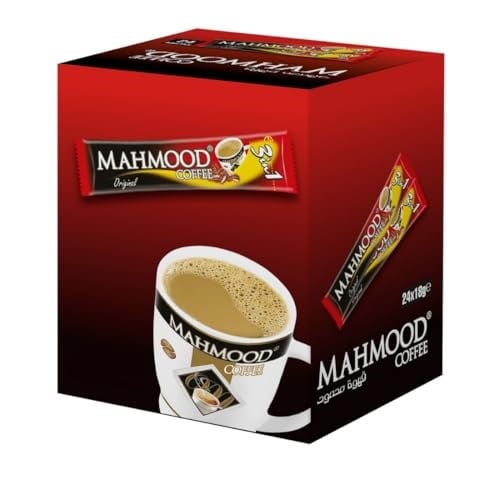 Mahmood Coffee 3 ü 1 Arada Hazır Kahve 24 Adet X 18 Gr - Seçenekler: 10 adet, 24 adet, 42 adet, 6 adet, 40 adet