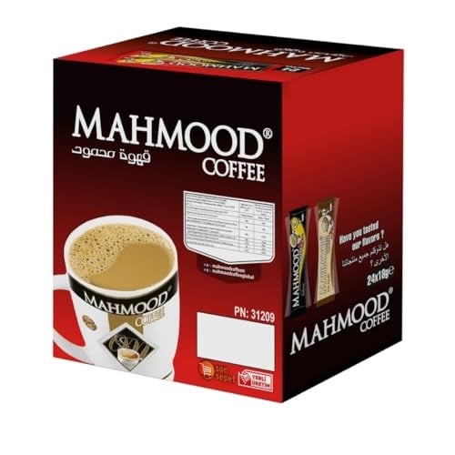 Mahmood Coffee 3 ü 1 Arada Hazır Kahve 24 Adet X 18 Gr - Seçenekler: 10 adet, 24 adet, 42 adet, 6 adet, 40 adet