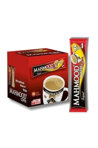 Mahmood Coffee 3ü 1 Arada Hazır Kahve 48 Adet x 18 Gram 2li set