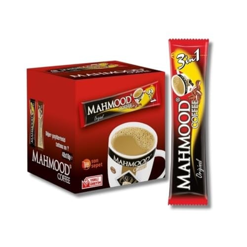 Mahmood Coffee 3ü1 Arada Hazır Kahve 48 Adet X 18 Gram
