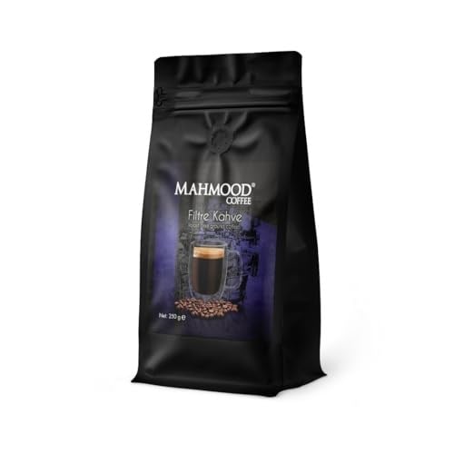 Mahmood Coffee Filtre Kahve 250 G - Tanzanya, Guatemala Ve Etiyopya Karışımı Orta Kavrulmuş Filtre Kahve