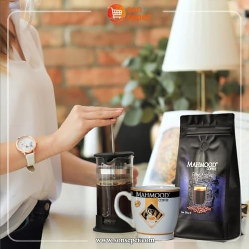Mahmood Coffee Filtre Kahve 250 G - Tanzanya, Guatemala Ve Etiyopya Karışımı Orta Kavrulmuş Filtre Kahve