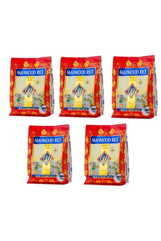 Mahmood Rice 1121 Basmati Pirinç 5 X 900 G