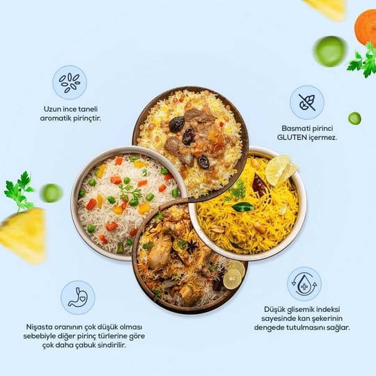 Mahmood Rice 1121 Sella Basmati Pirinç, Kilitli (Aç-Kapa) Ambalaj, 4kg