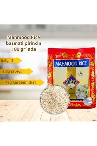 Mahmood Rice Basmati Pirinç 900 gr X 10 ADET