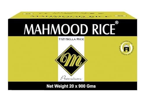 Mahmood Rice Basmati Pirinç, 900grx20 Adet (1 Koli)