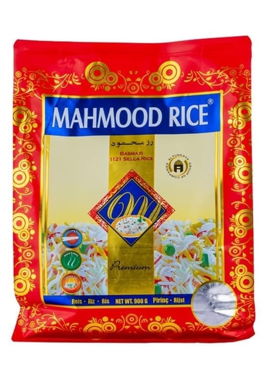 Mahmood Rice Basmati Pirinç, 900grx20 Adet (1 Koli)
