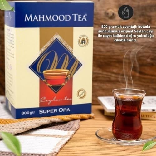 Mahmood Tea Ithal Seylan Sri Lanka Ceylon Dökme Çayı Super Pekoe Ve Super Opa 800 gr