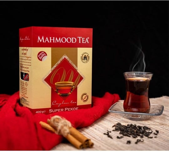 Mahmood Tea Super Pekoe Ithal Seylan Sri Lanka Ceylon Dökme Çayı 400 gr X 3 Adet