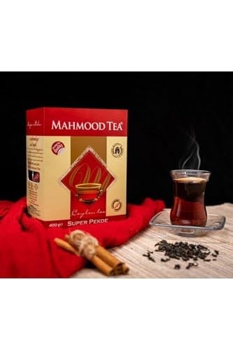 Mahmood Tea Super Pekoe Ithal Seylan Sri Lanka Ceylon Dökme Çayı 400 gr X 3 Adet