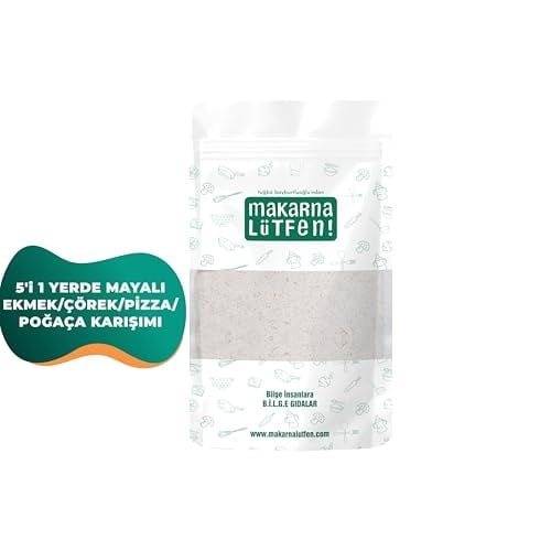 makarna lütfen! 5i 1 Yerde Mayalı Ekmek/Çörek/Pizza/Poğaça Karışımı 485 Gr