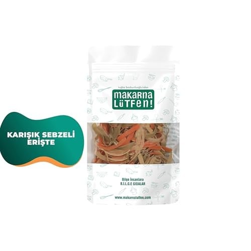 makarna lütfen! Karışık Sebzeli Erişte +8 Ay, 200 Gr
