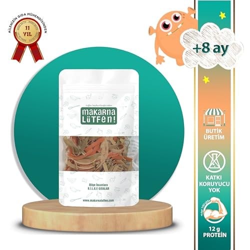 makarna lütfen! Karışık Sebzeli Erişte +8 Ay, 200 Gr