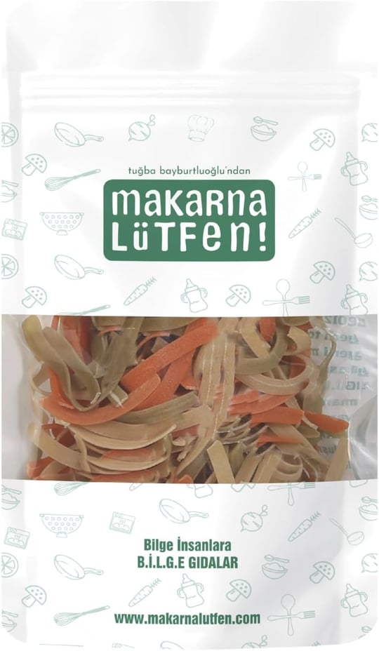makarna lütfen! Karışık Sebzeli Erişte +8 Ay, 200 Gr