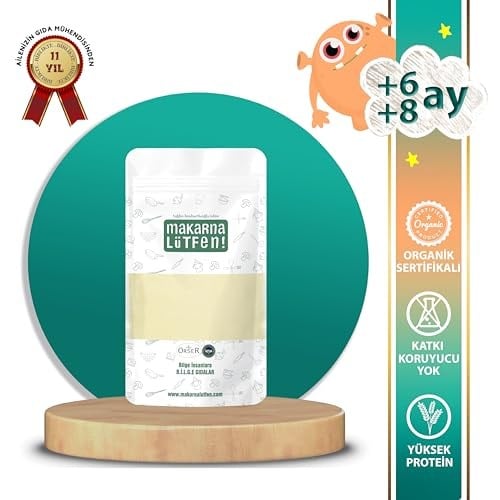 makarna lütfen! Organik İrmik (+6 +8 ay - 250 gram)