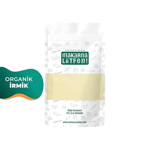 makarna lütfen! Organik İrmik (+6 +8 ay - 250 gram)