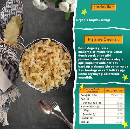 makarna lütfen! Organik Makarna 200 g