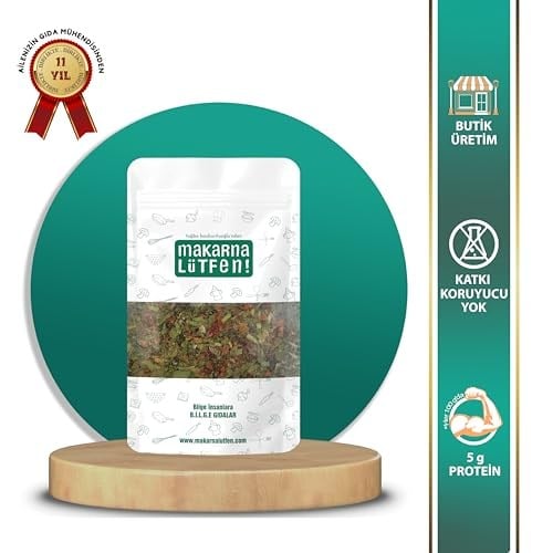 makarna lütfen! Sebze Çeşnisi Kurusu (Bulyon Alternatifi-Katkısız-90 g)