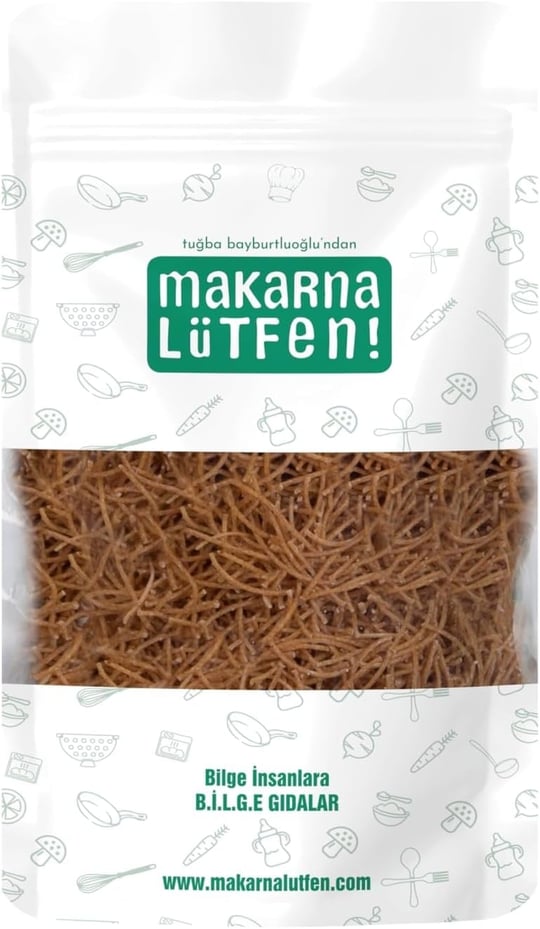 makarna lütfen! Sebzeli Tam Tahıllı Tel Şehriye 250 Gr