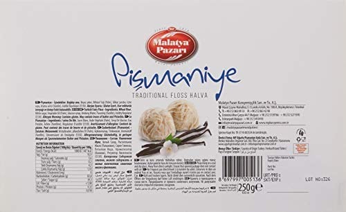 Malatya Pazarı Pişmaniye Sade 250 Gr