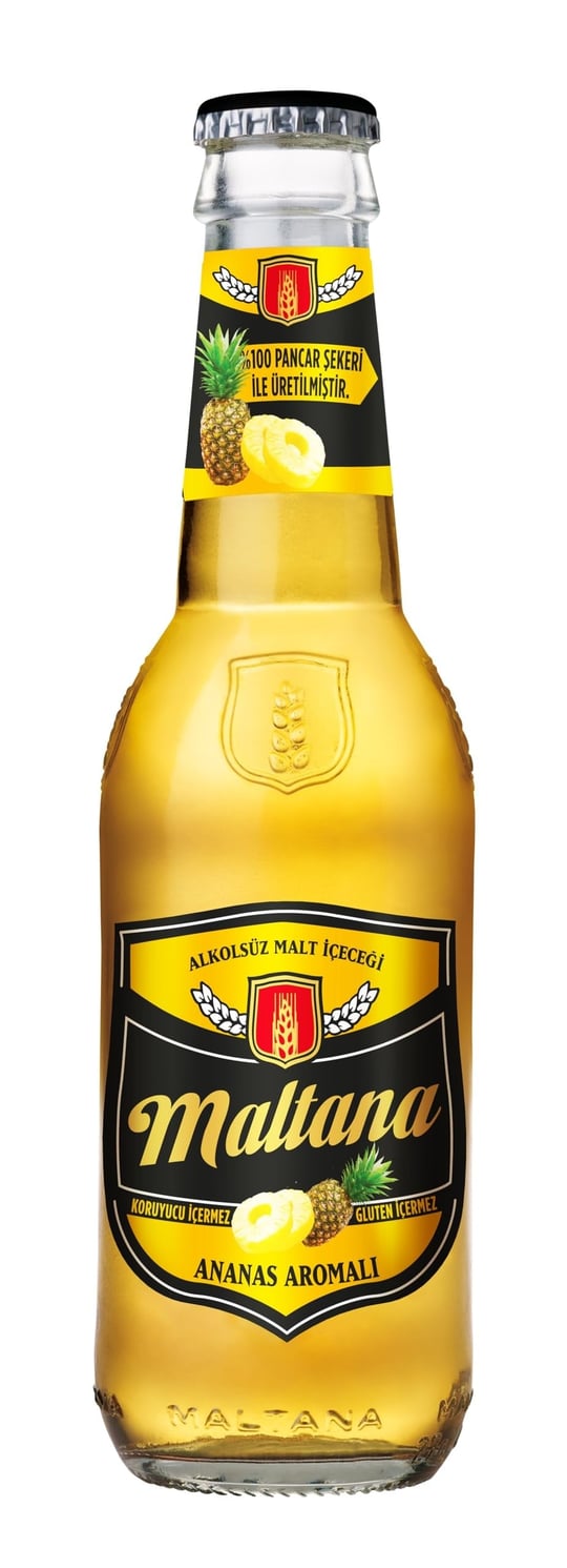 Maltana Ananas Aromalı Alkolsüz Malt İçecek 250 ml