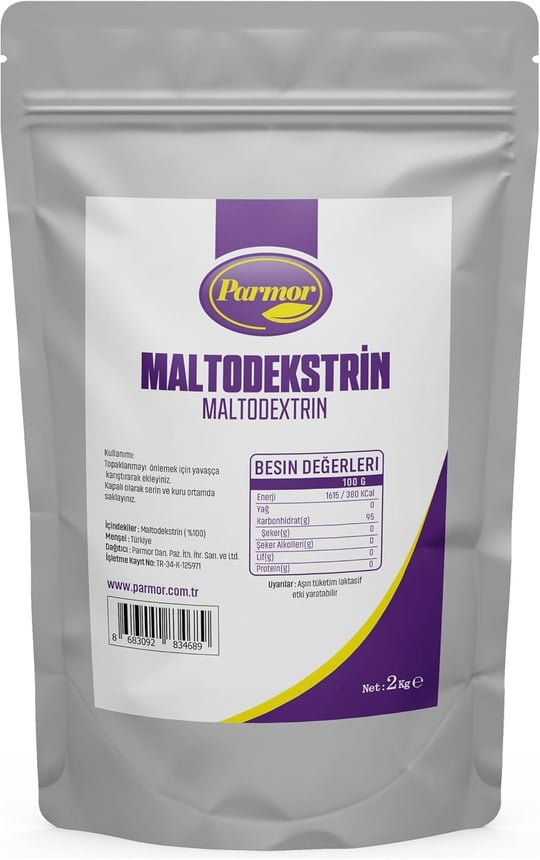 Maltodekstrin 2kg Menşei:türkiye