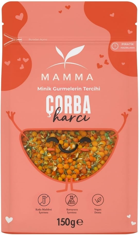 Mamma Emada Siyez Bulgurlu Ezogelin Çorbası (+7ay)