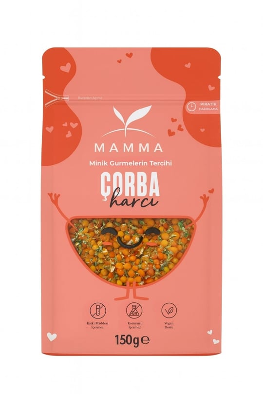 Mamma Emada Siyez Bulgurlu Ezogelin Çorbası (+7ay)