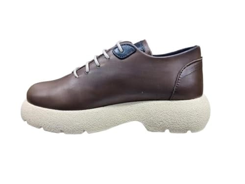 MAMMAMİA D23KA-6170 KALIN TABAN OXFORD DERİ KADIN AYAKKABI