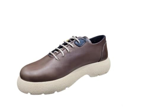 MAMMAMİA D23KA-6170 KALIN TABAN OXFORD DERİ KADIN AYAKKABI