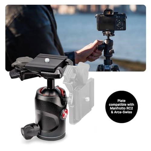 Manfrotto Befree Advanced Carbon Seyahat Tripodu Twist (Döner Kilit) Küre Başlı, Çanta Dahil (Canon, Nikon, Sony, DSLR, CSC, Aynasız Kam - Seçenekler: Befree Karbon, Befree Adv Arca-Swiss Lever Alu...