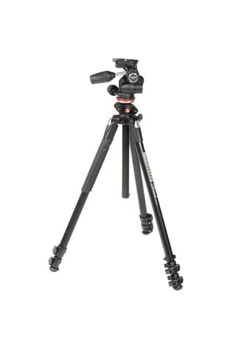 Manfrotto MK290DUA3-3W 290 DUAL Kit Alüminyum 3 Segmanlı (90 Derece Orta Sütun, 3 Yönlü Eğme) - Seçenekler: Tek kişilik