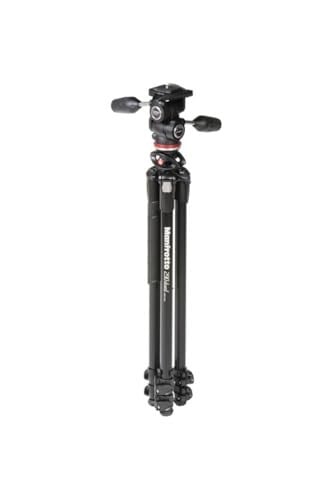 Manfrotto MK290DUA3-3W 290 DUAL Kit Alüminyum 3 Segmanlı (90 Derece Orta Sütun, 3 Yönlü Eğme) - Seçenekler: Tek kişilik