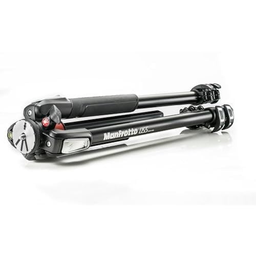 Manfrotto MT055XPRO3 055 Alüminyum Tripod (3 Segment Dahil), Siyah