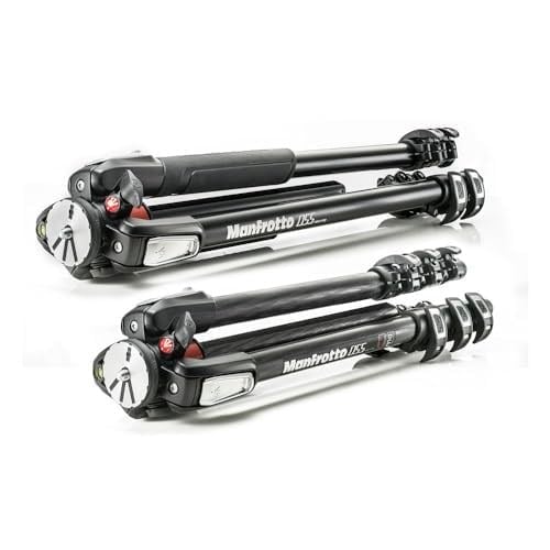 Manfrotto MT055XPRO3 055 Alüminyum Tripod (3 Segment Dahil), Siyah