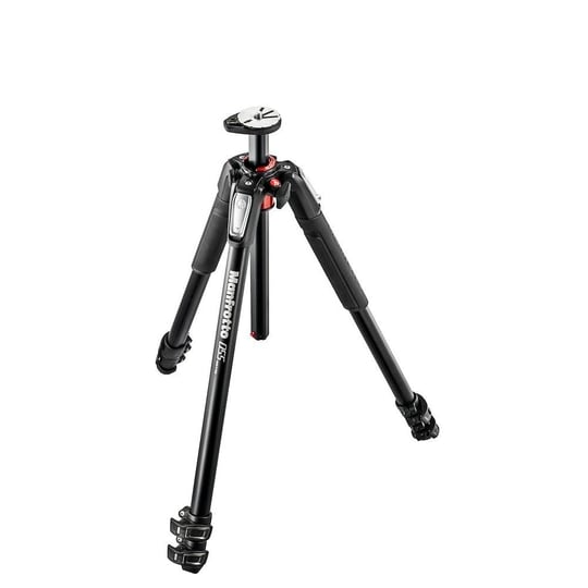 Manfrotto MT055XPRO3 055 Alüminyum Tripod (3 Segment Dahil), Siyah