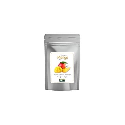 Mango Kuru Meyve Cipsi Dondurularak Kurutulmuş Freeze Dried Meyve Kıtırı (20 g)