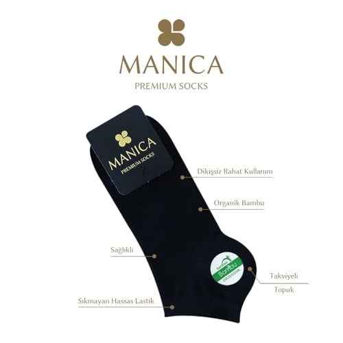 MANICA Erkek Bambu Patik Çorap