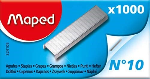 Maped Ofis Ve Kırtasiye 324105 Zımba Teli 2li paket - Seçenekler: N°10, N°10 2li paket