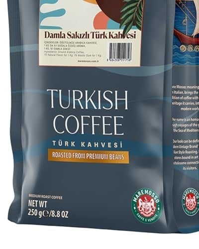 Mare Mosso Damla Sakızlı Türk Kahvesi 250 Gr.