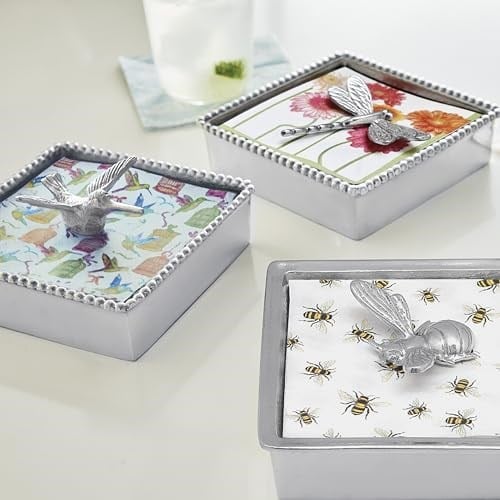 MARIPOSA Dragonfly Peçete Ağırlığı, Gümüş