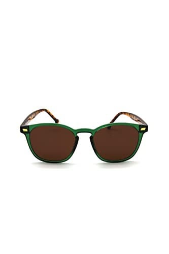 MARISOL Marka MRS BERLİN C26 YEŞİL KEMİK Cerceve KAHVERENGİ Cam Güneş Unisex Gözlügü