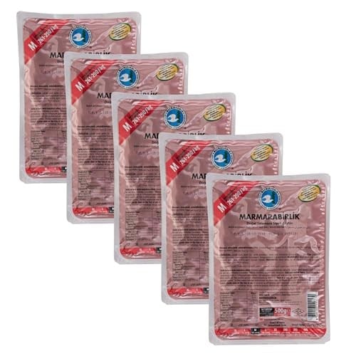 Marmarabirlik Süper M Siyah Zeytin 261-290 Vakumlu 500 gr x 5 Adet