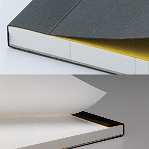 Maruman MNEMOSYNE Notepad A4 (29,7 x 21 cm), 5mm Kareli, 70 Yaprak, Spiralli Defter (N187A) - Seçenekler: Günlük, Tutucu, Yapıştırıcı ve zımba telleri...