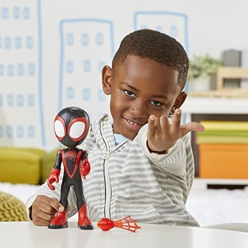 Marvel Power Rangers Miles Morales: Spider-Man Dev Figür