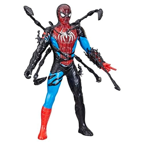 Marvel Spider-Man VenomVersus Spider-Man Liquid Shifter Aksesuarlı Aksiyon Figürü