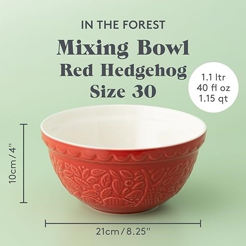 Mason Cash In The Forest S30 karıştırma kabı, kırmızı