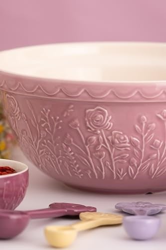 Mason Cash In The Meadow S12 (4.25 Qt) Karıştırma Kasesi | Gül (Pembe)
